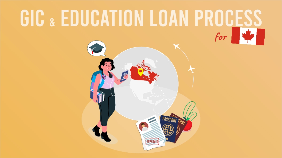 GIC and Education loan Process for Canada