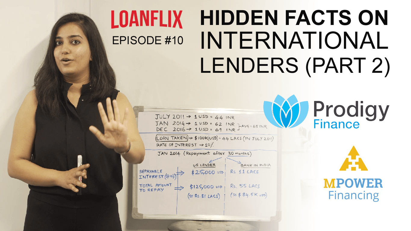 Prodigy finance foreign education loan & MPower Finance- International Lenders (Part 2)